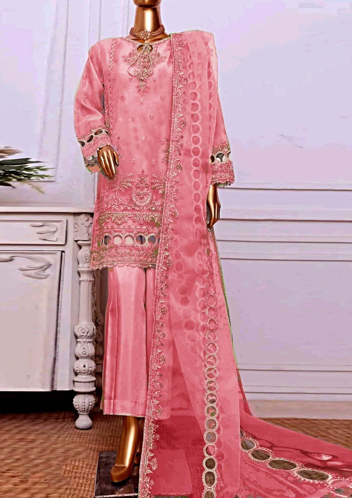 Sada Bahar Gold Sharara