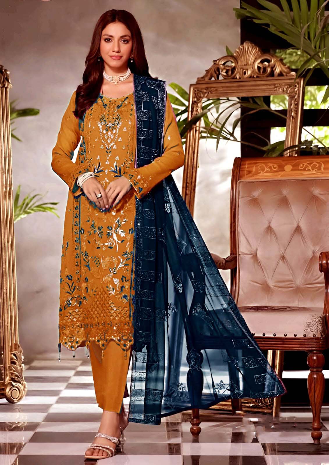 beautifully elegant traditional salwar Kameez