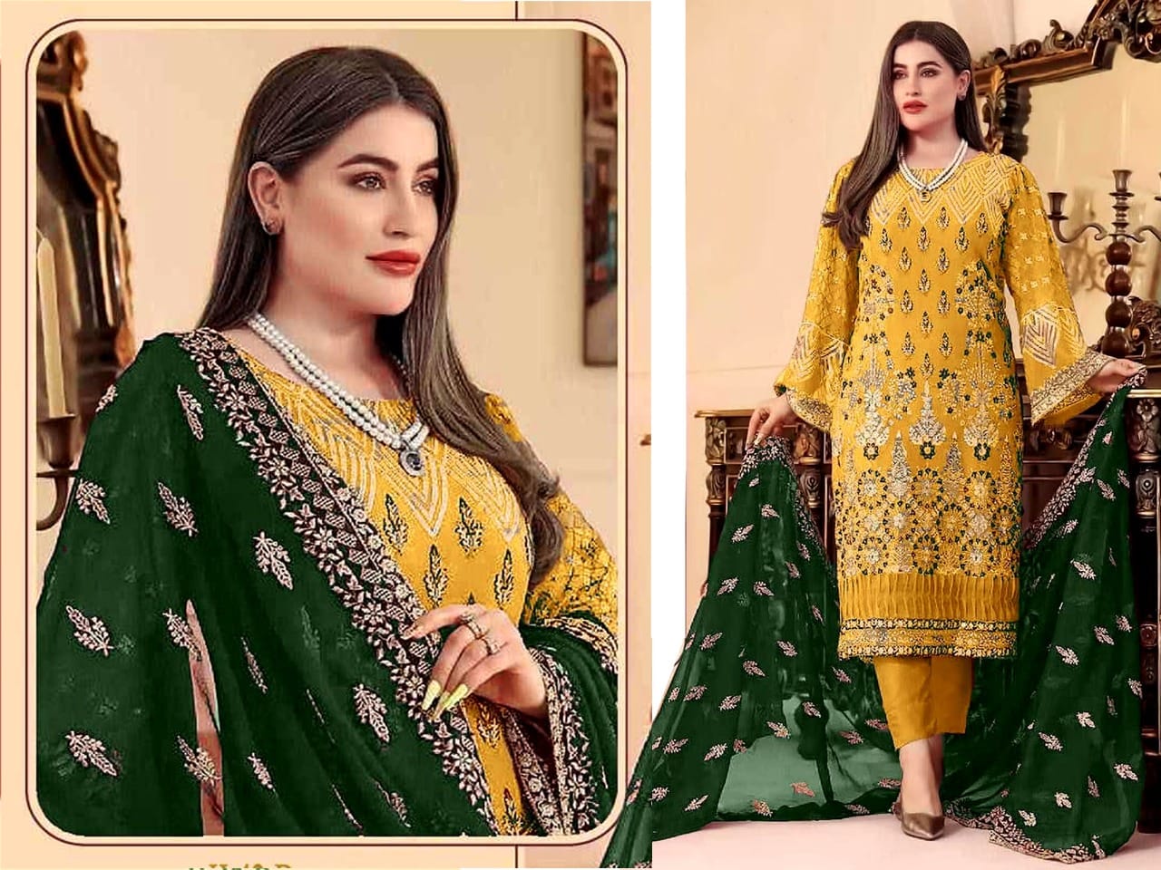 gorgeous embroidered salwar Kameez