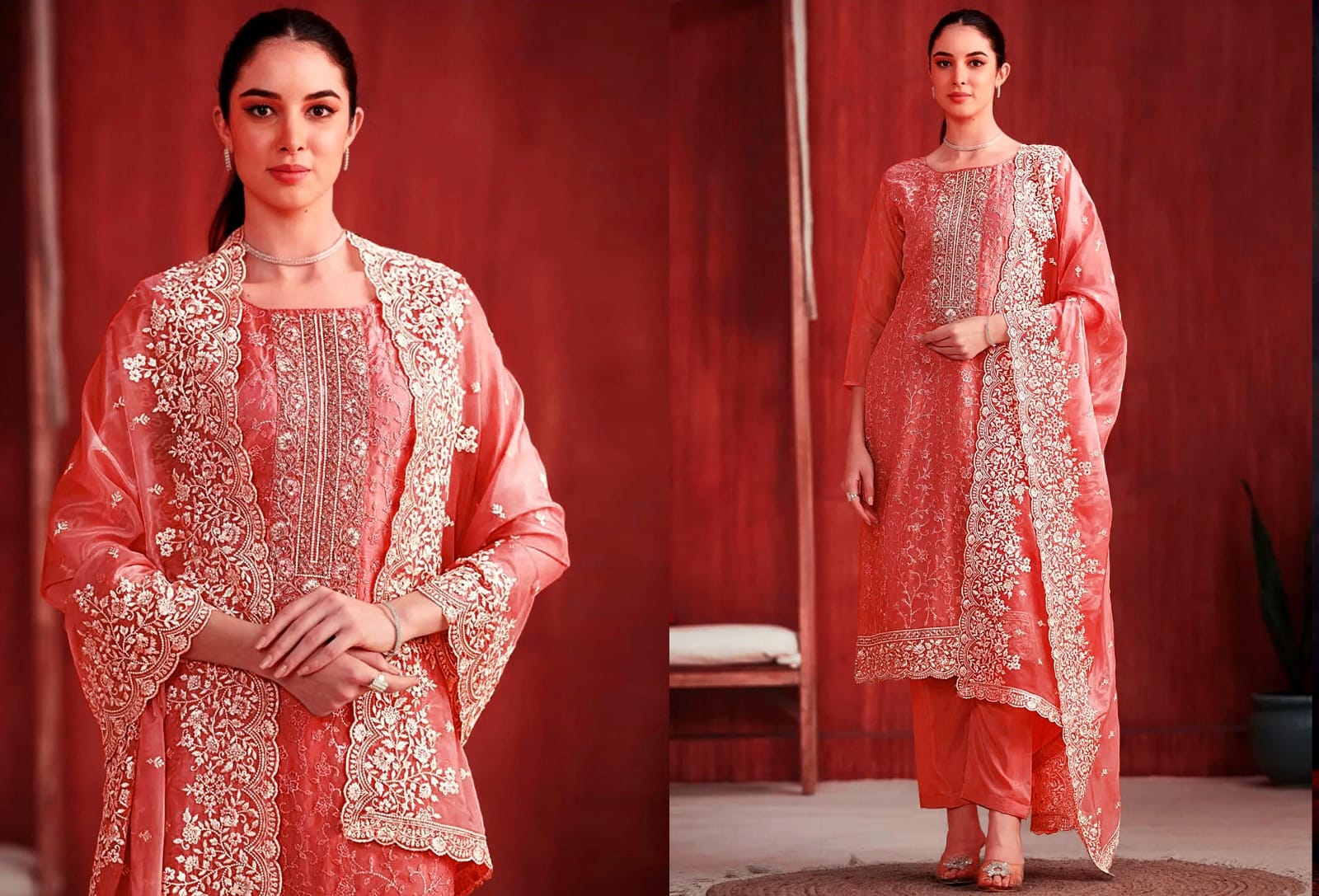 Premium embroidered Salwar Kameez