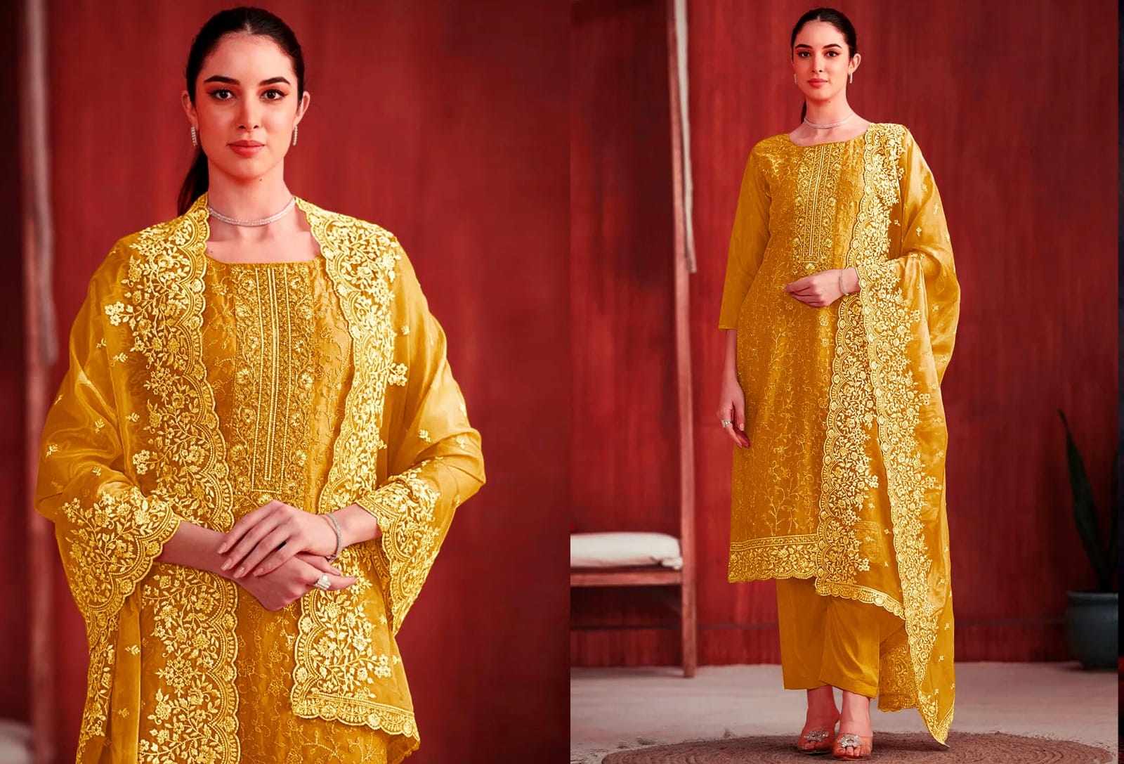 Premium embroidered Salwar Kameez